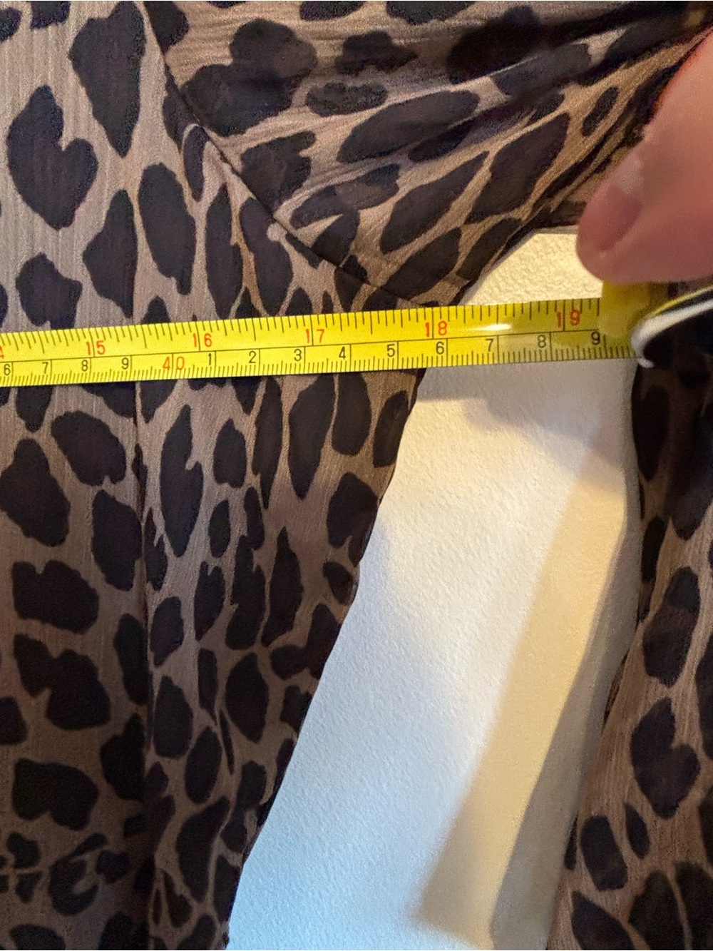 NWT Melonie leopard print wrap dress - Picture 14 of 15